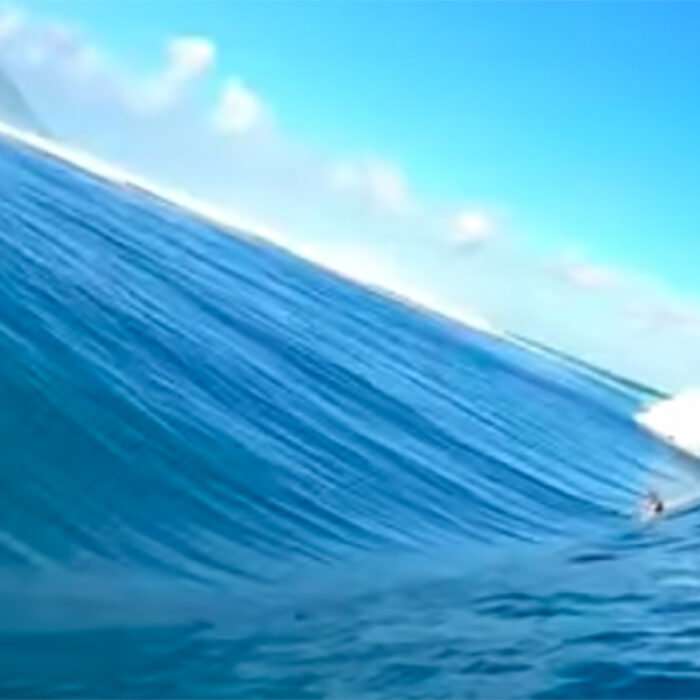 Nathan Florence Captures POV Footage of Ocean Doing Mutant Things at Teahupo'o