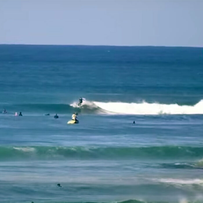 Great White Appears to Breach at Jeffreys Bay Ahead of Championship Tour Start