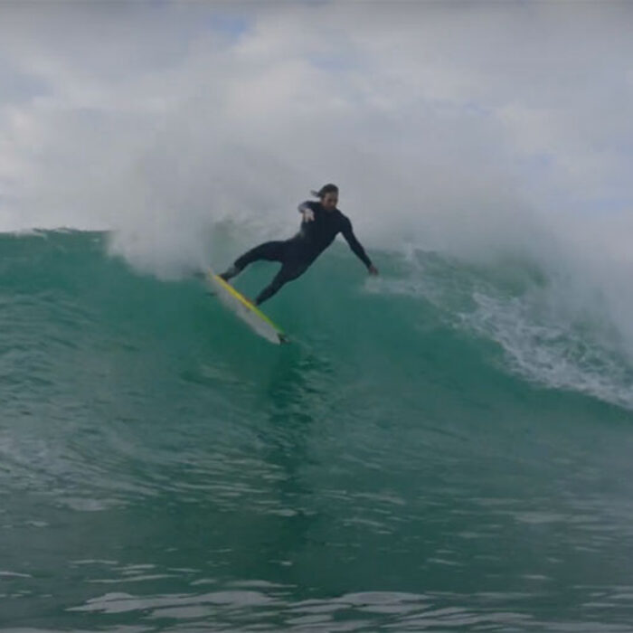 Jordy smith surfing in South Africa