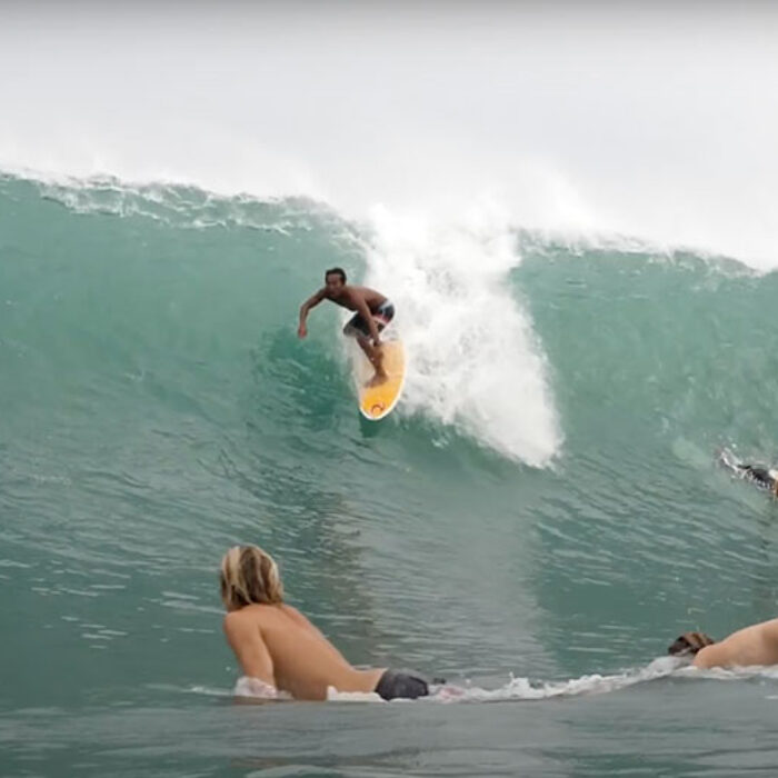 surfing Nias