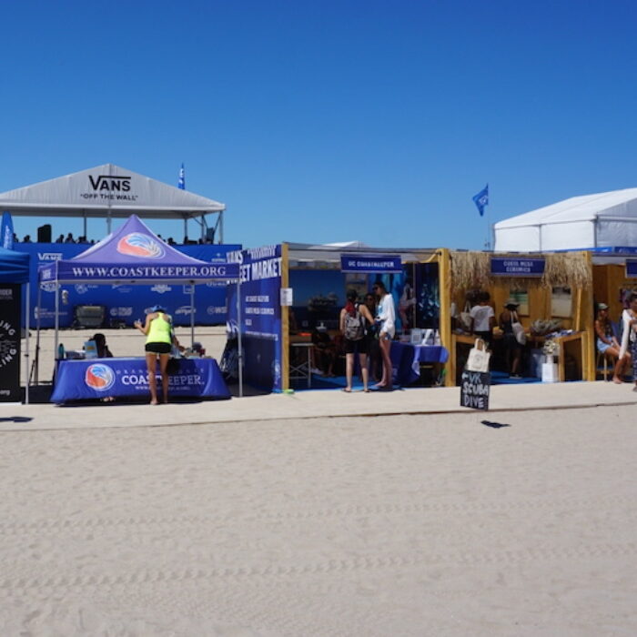 Sustainability Corner at the Vans US Open of Surfing