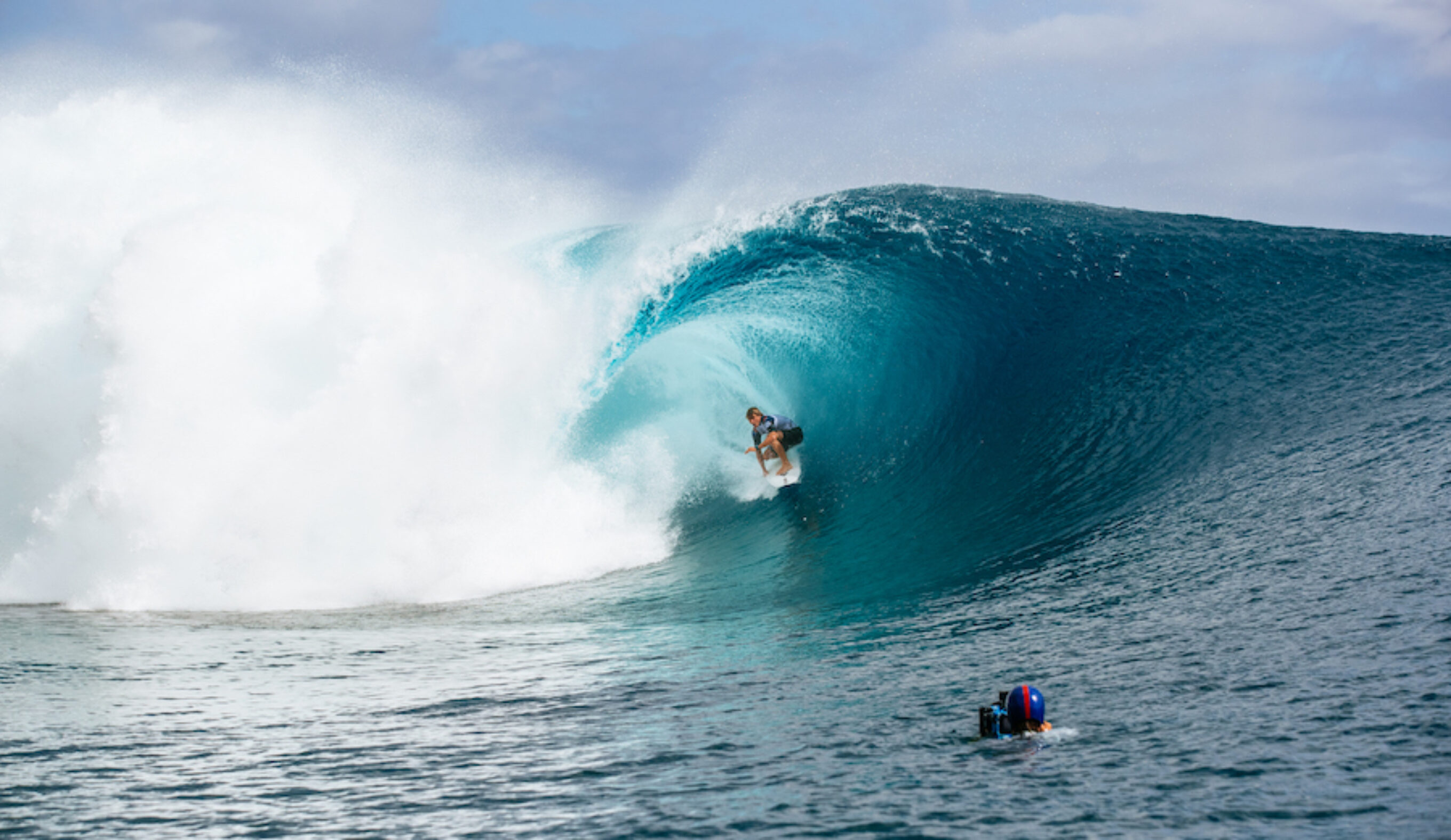 Matt McGillivray at Teahupo'o