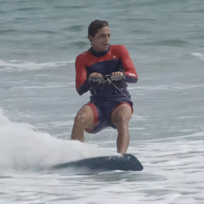Kai Lenny in Mexico with the winch
