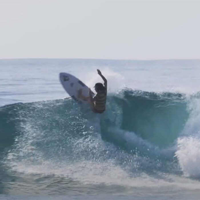 Coco Ho surfing Salina Cruz