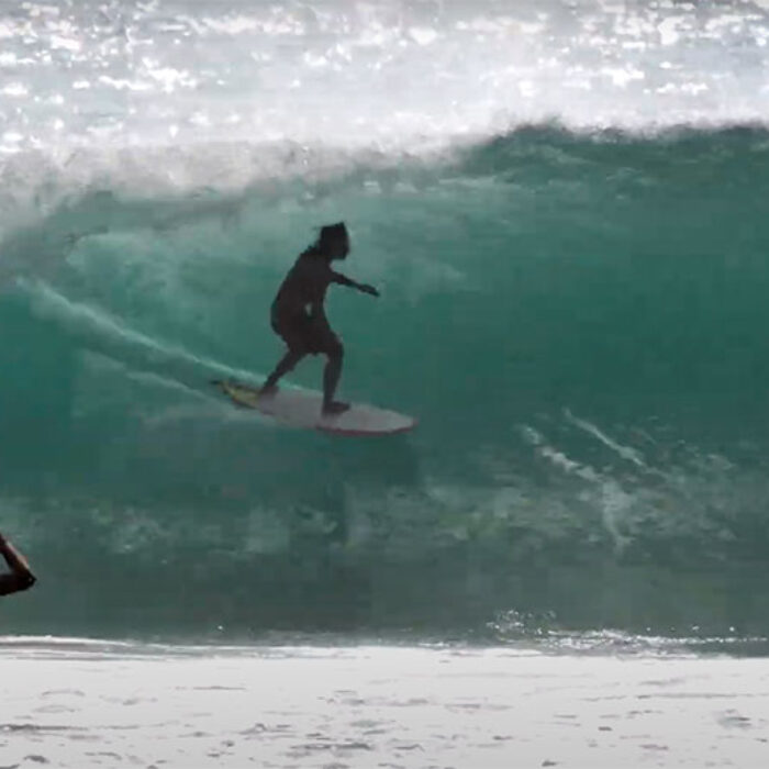 nic von rupp surfing desert point