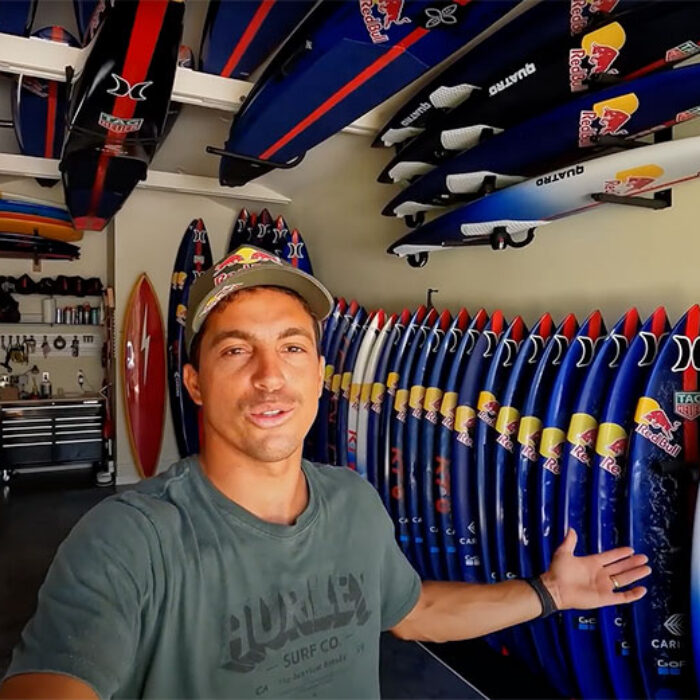 peek inside Kai Lenny's surf Garage