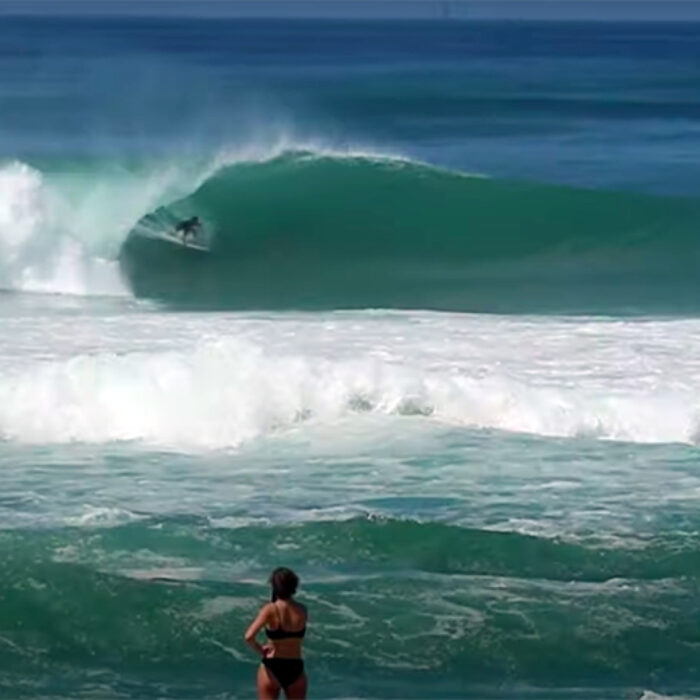 Hossegor Almost Never Lights Up in August; But It Did This Week