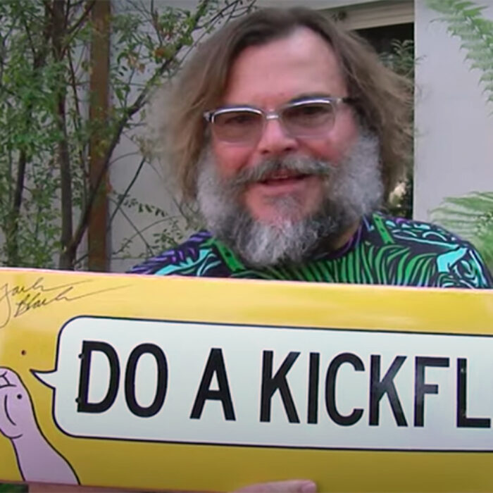 Jack Black Yells From His Car at L.A. Skaters: 'Do a Kickflip'