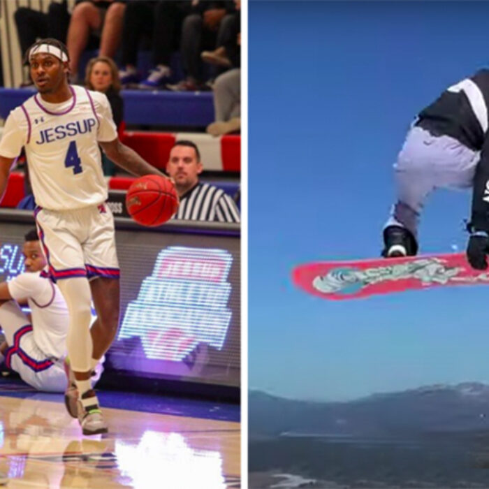 Luis Medearis Went From Playing College Basketball to Filming Snowboarding