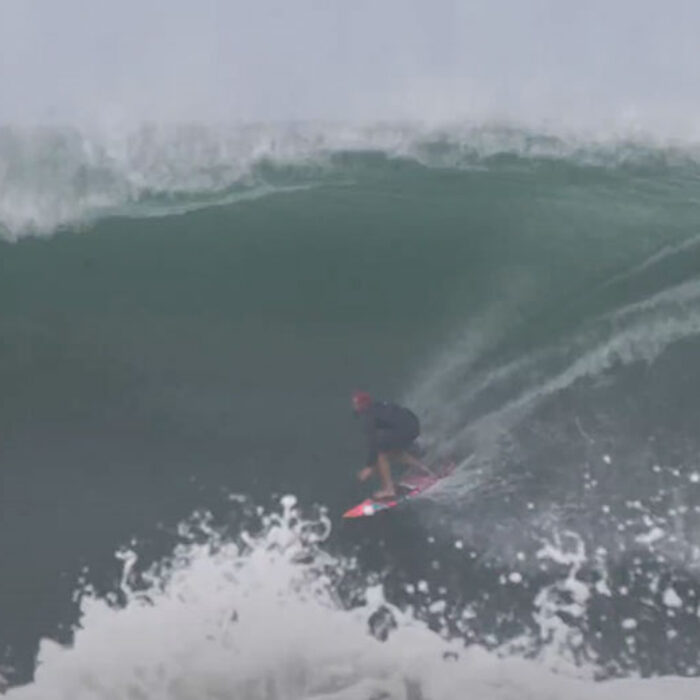 Jamie O'Brien surfing in Mexico