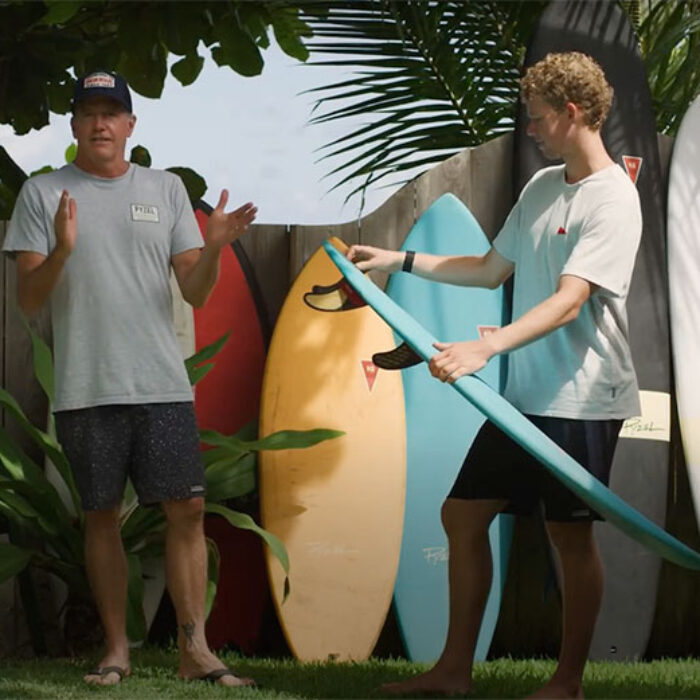 John John Florence and Pyzel