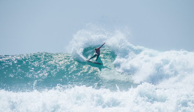 Filipe Toledo at the WSL Finals