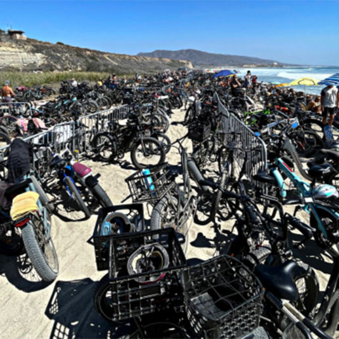e-bikes at Lowers