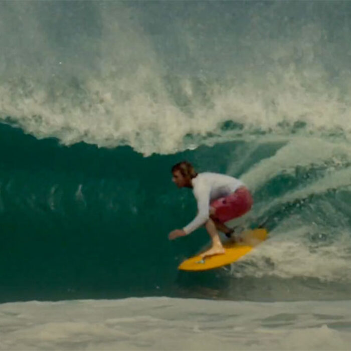 Josiah amico surfing in Mexico