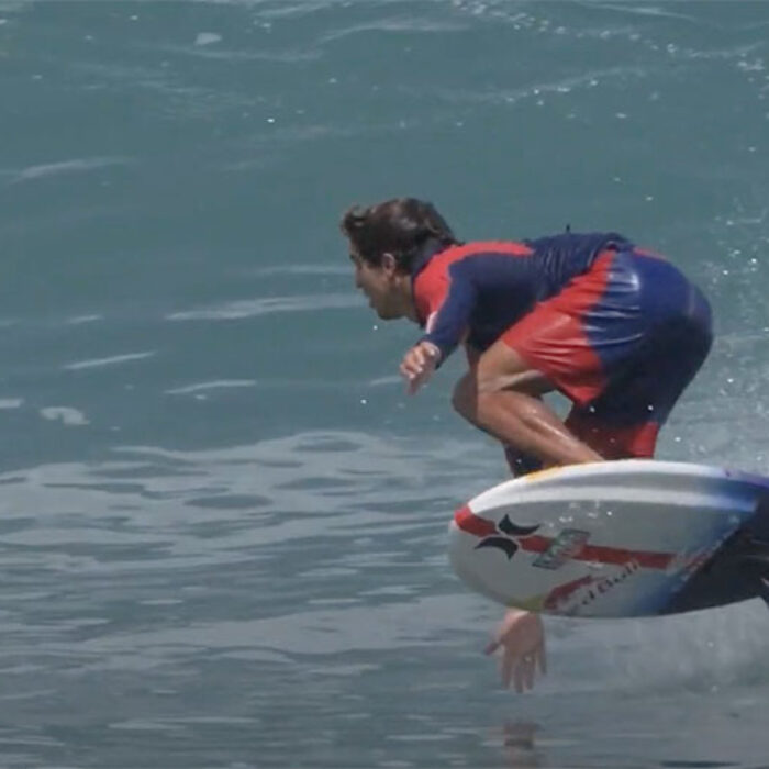 kai lenny foil surfing