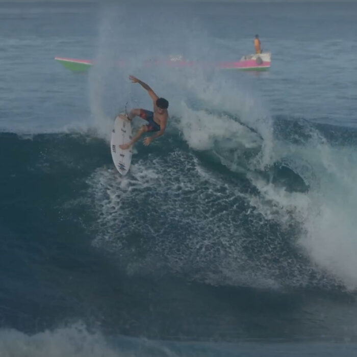 Mason Ho surfing periscopes