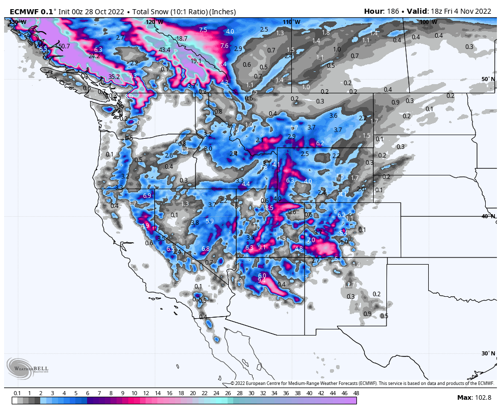 Snow Is On the Way for Tahoe and the Sierras The Inertia