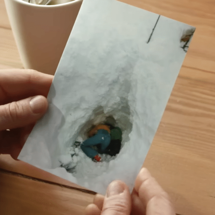 four-meter deep burial