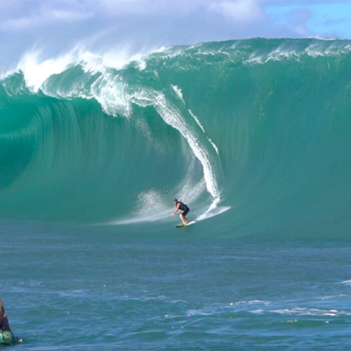 Code Red 2 From the Water: Diego Balestro Filmed the Giant Swell While Swimming