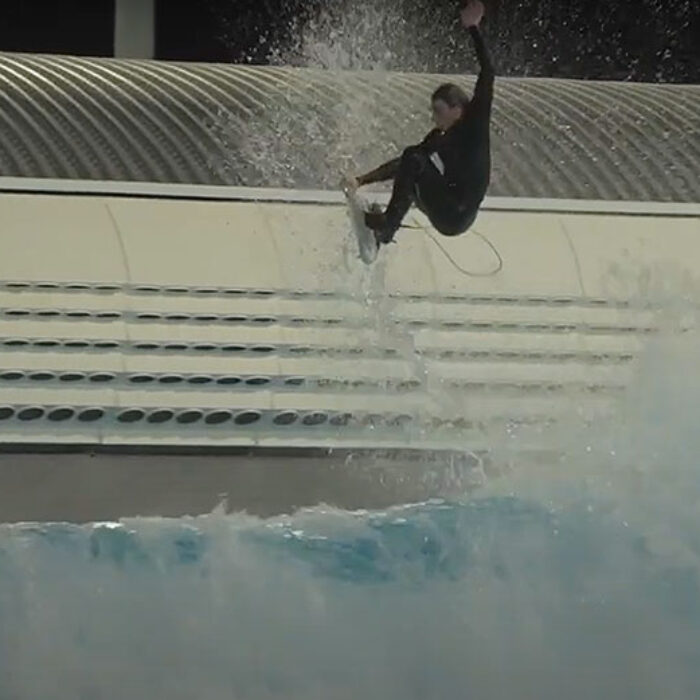 Leo Fioravanti surfing at Alaia Bay