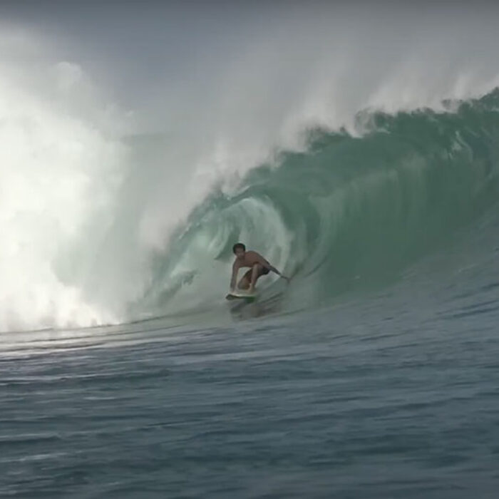 mason ho surfing g-land