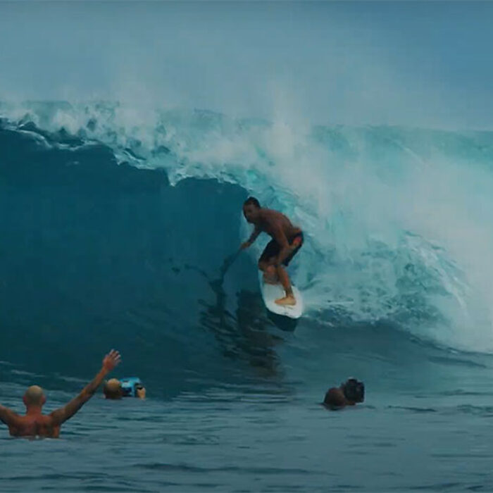 Joel Parkinson surfing in Mentawai Islands