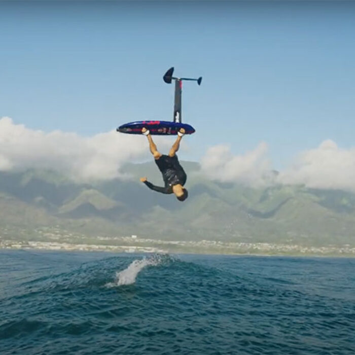 Kai Lenny double backflip on a foil