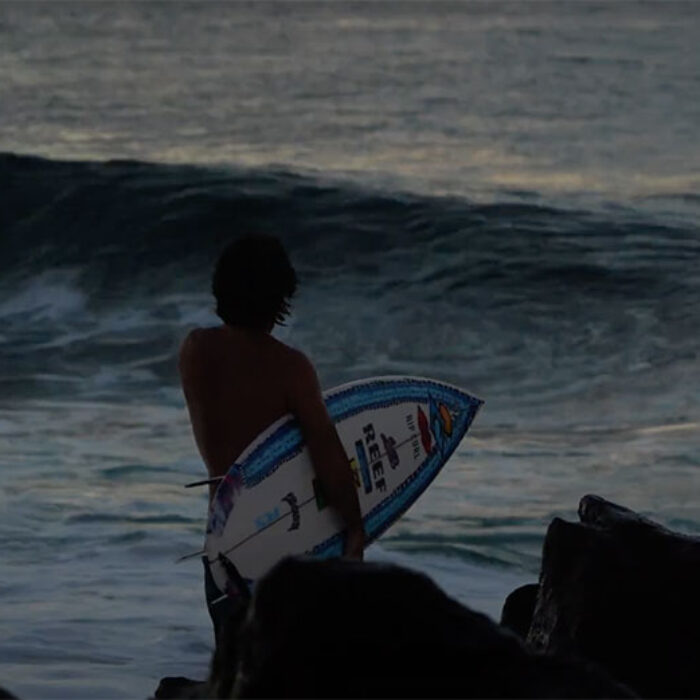 Mason Ho surfing The Pile