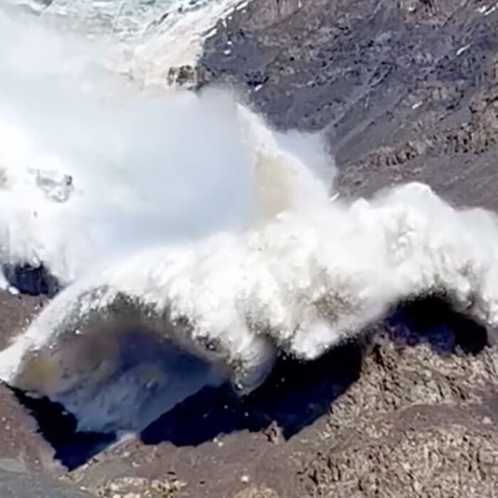 Avalanche footage