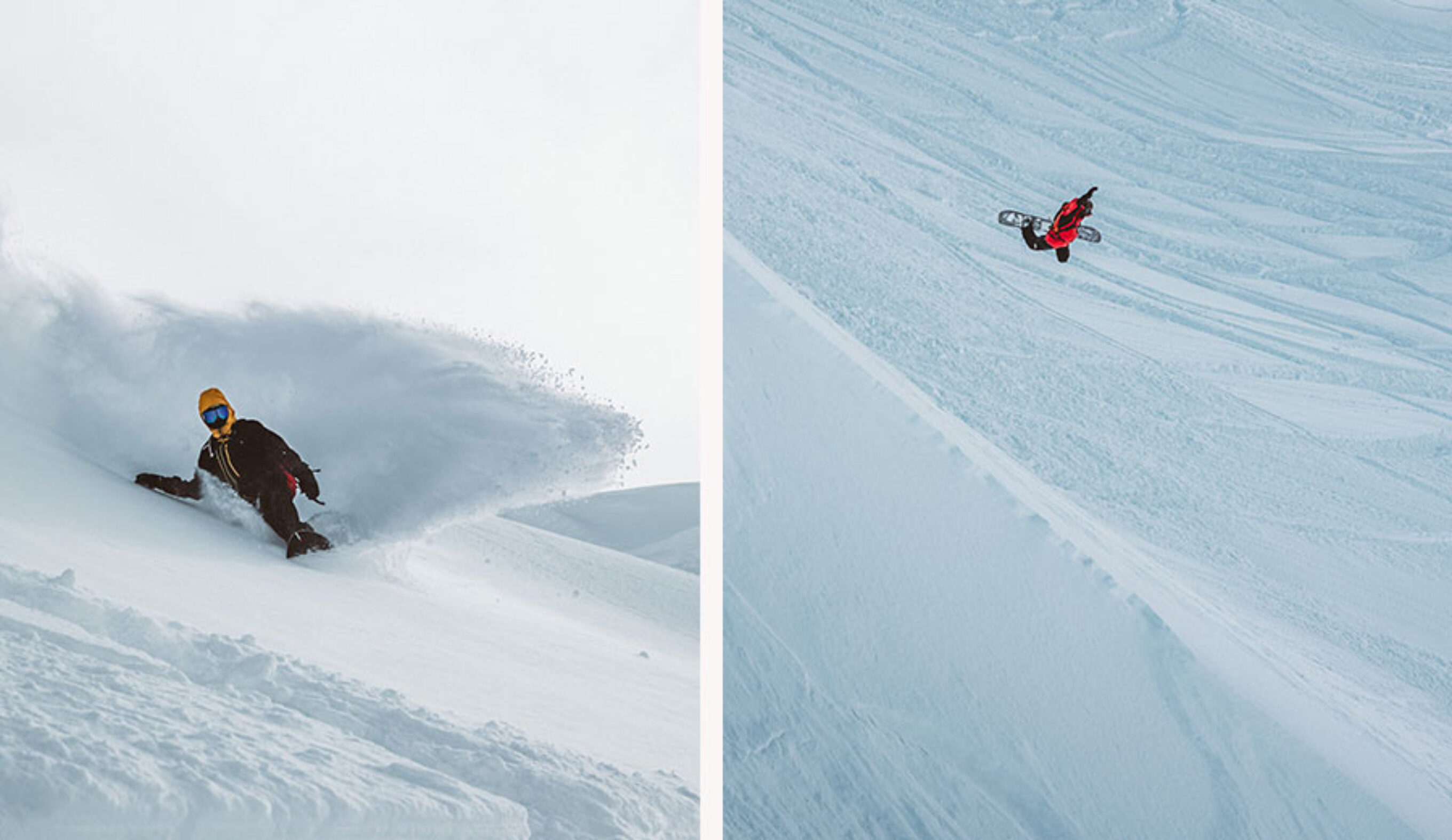 snowboarding Mt. Baker
