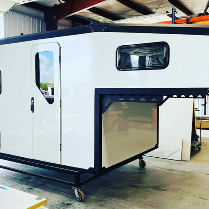 Have a Look at This Hardside Truck Camper Perfect for Strike Missions in Any Season