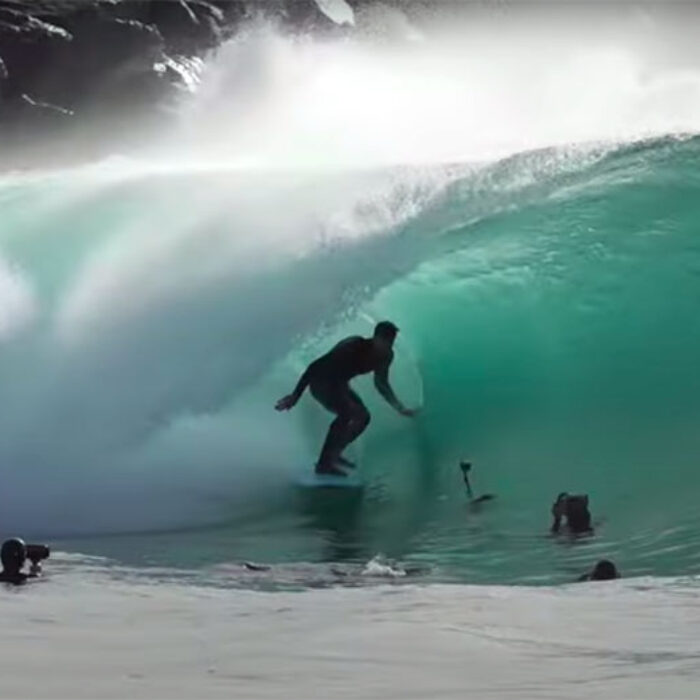 The Wedge Lights Up Thanks to Late-Season Swell