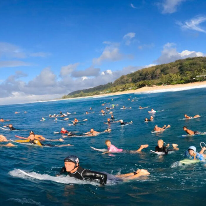 surfing Pipeline