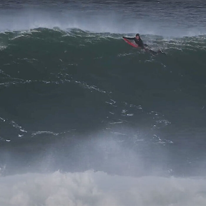 Nate Florence surfing