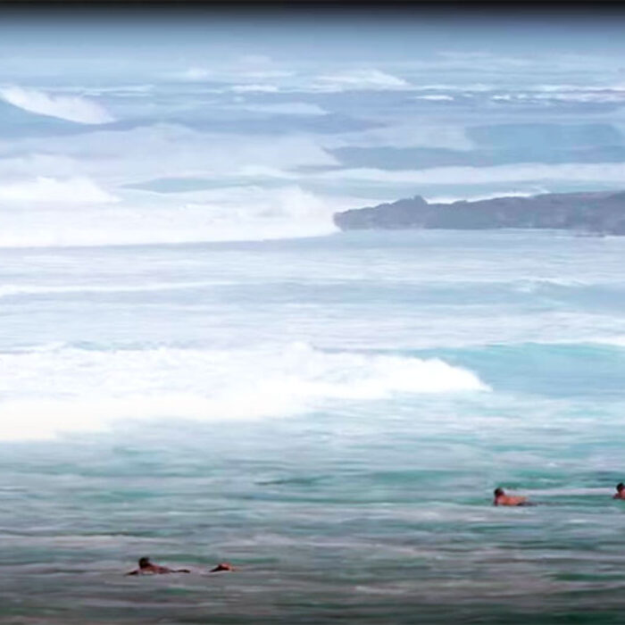 This Is What 'The Worst Paddle Out Ever' Near Pipeline Looks Like