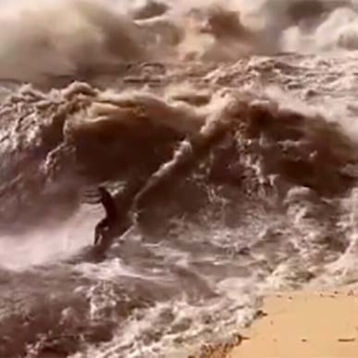 This Might Be the Biggest Waimea River Wave Ever
