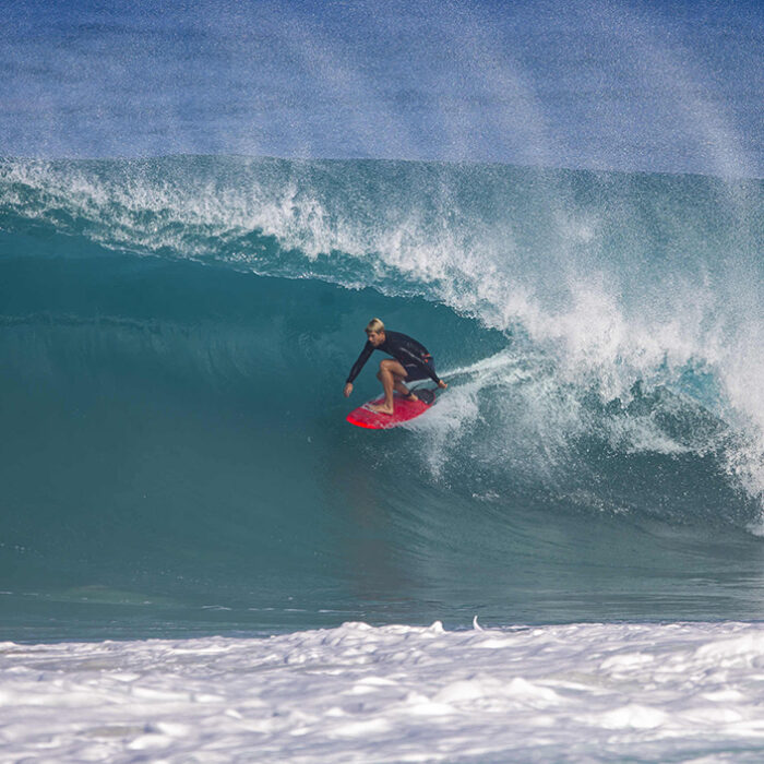 A John John Florence Super Session at Log Cabins in Photos