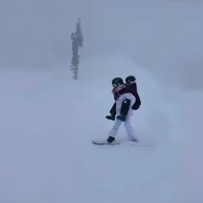 Chloe Kim Carries Stranded Snowboarder Down the Mountain at Mammoth