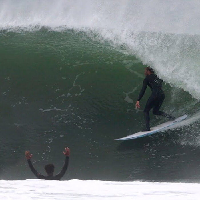 As Storms Batter Northern California, Barrels Continue in LA