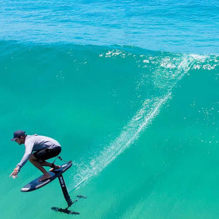 foil surfing in Byron Bay