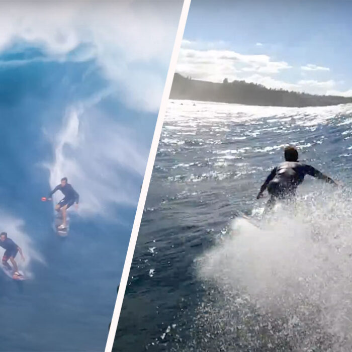 kai lenny on Jaws wave
