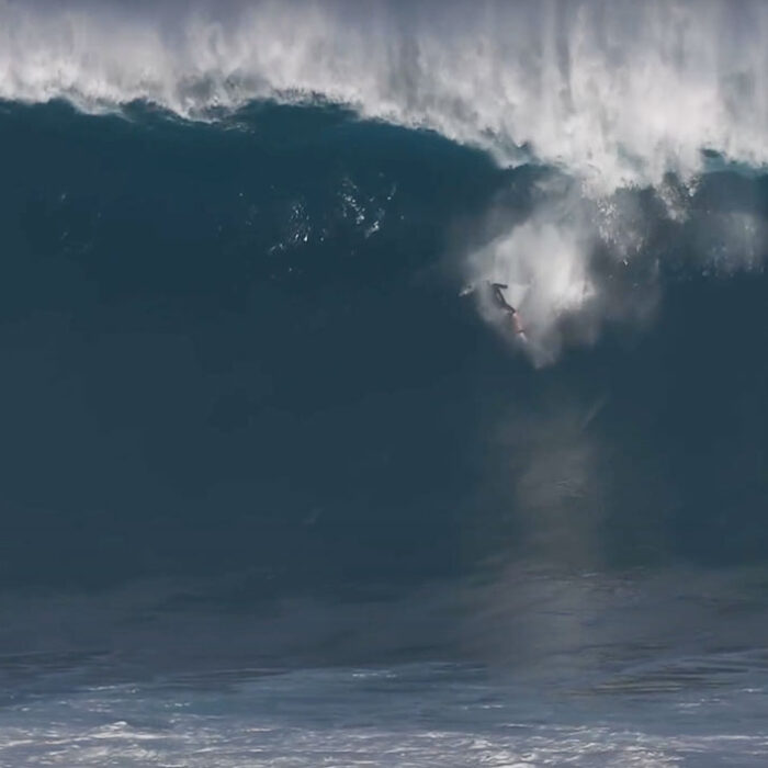 Nathan Florence surfing Jaws