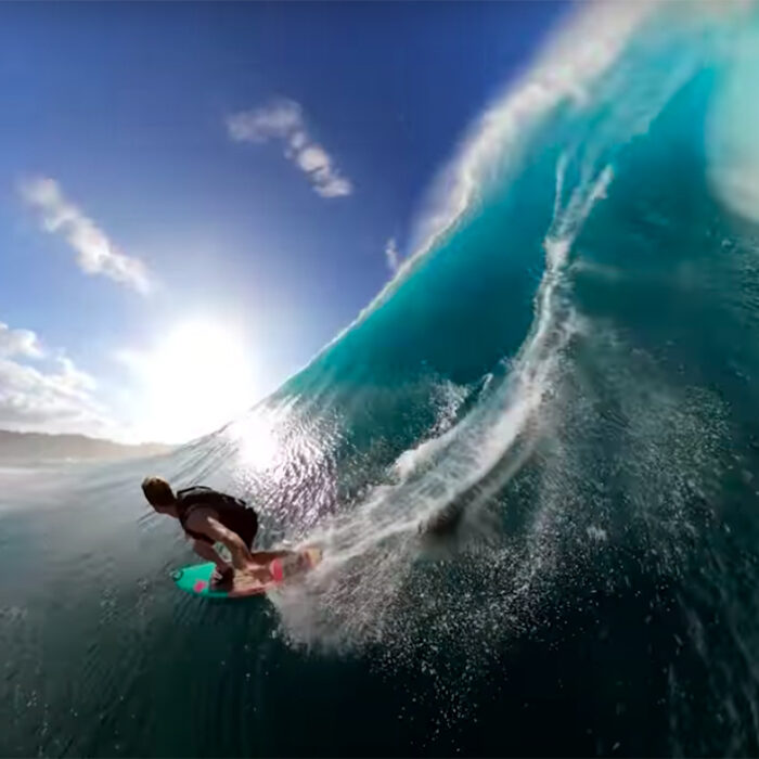 This Is Zane Schweitzer at Jaws During the Eddie Swell