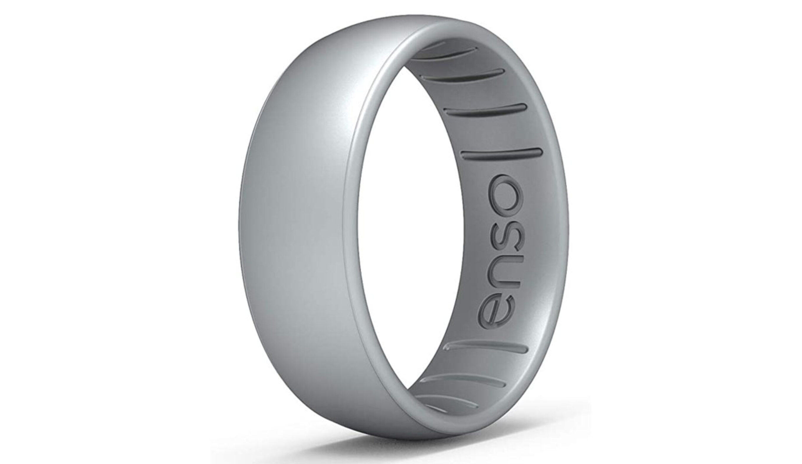 Enso Metallic Silicone Ring