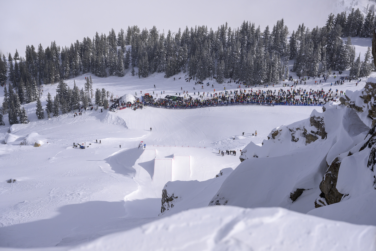 Crowd Pleaser at the bottom of Corbet's