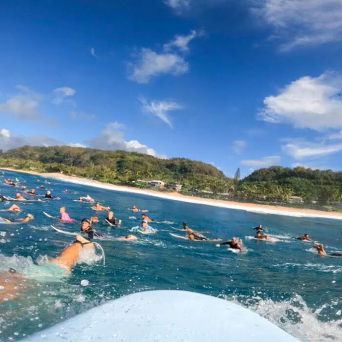 Jamie O'Brien surfing Pipeline