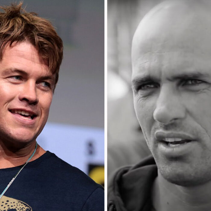 Kelly Slater and Luke Hemsworth