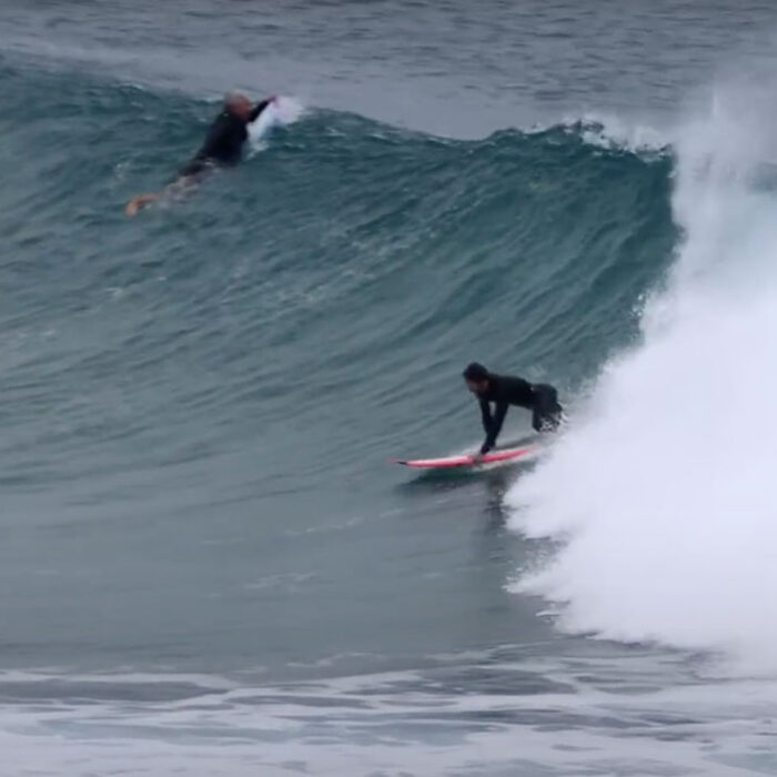 This guy came out of a Kirra barrel