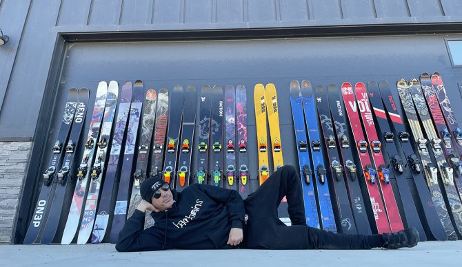 This Guy Learned to Ski Park at 53