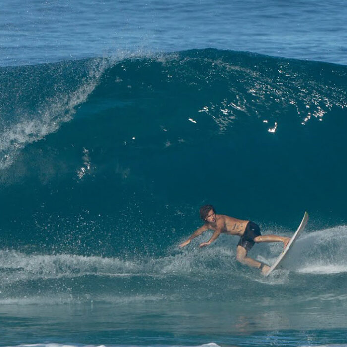 mason ho surfing on North Shore